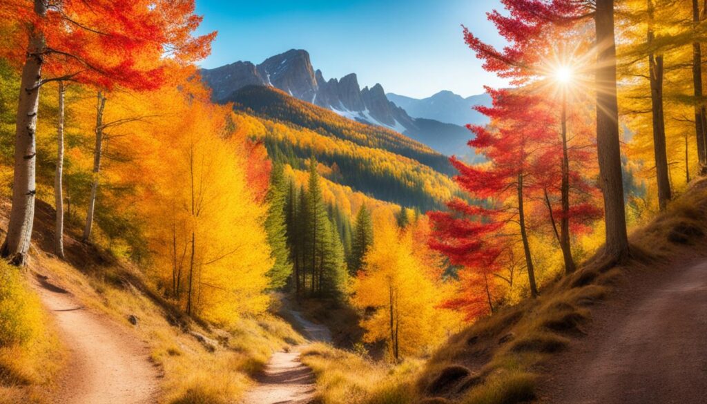 Colorful Autumn Trails Colorful Autumn Trails