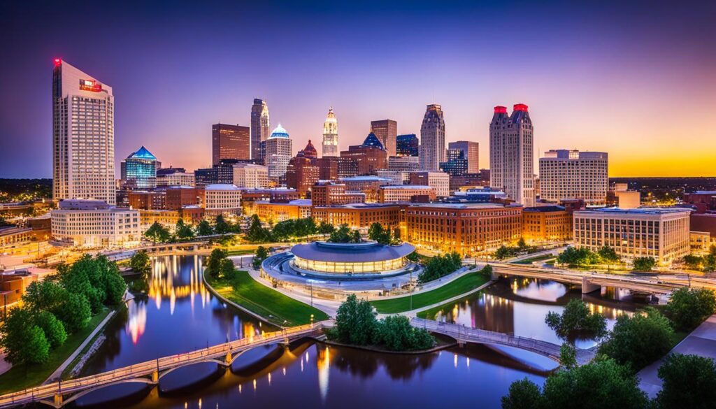 Columbus Cityscape Columbus Cityscape