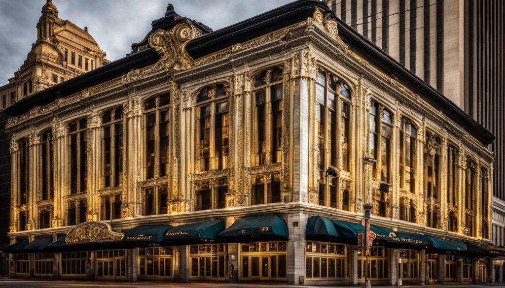 Columbus Statehouse and Ohio Theatre Columbus Statehouse and Ohio Theatre