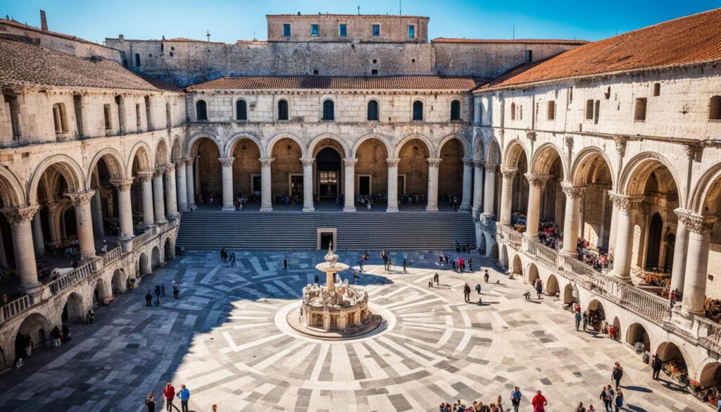 Diocletian's Palace today Diocletian's Palace today
