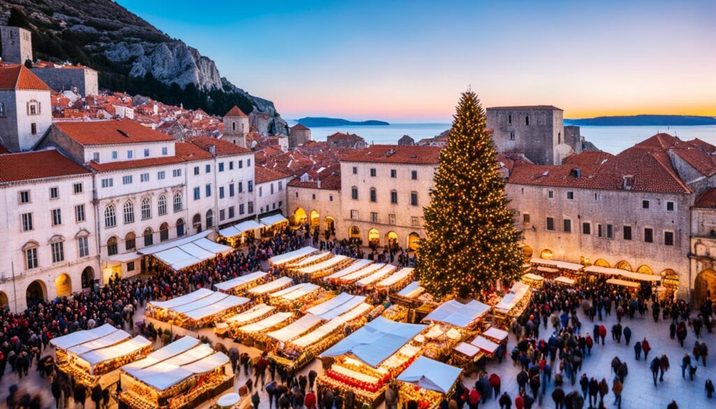 Dubrovnik Christmas decorations Dubrovnik Christmas decorations