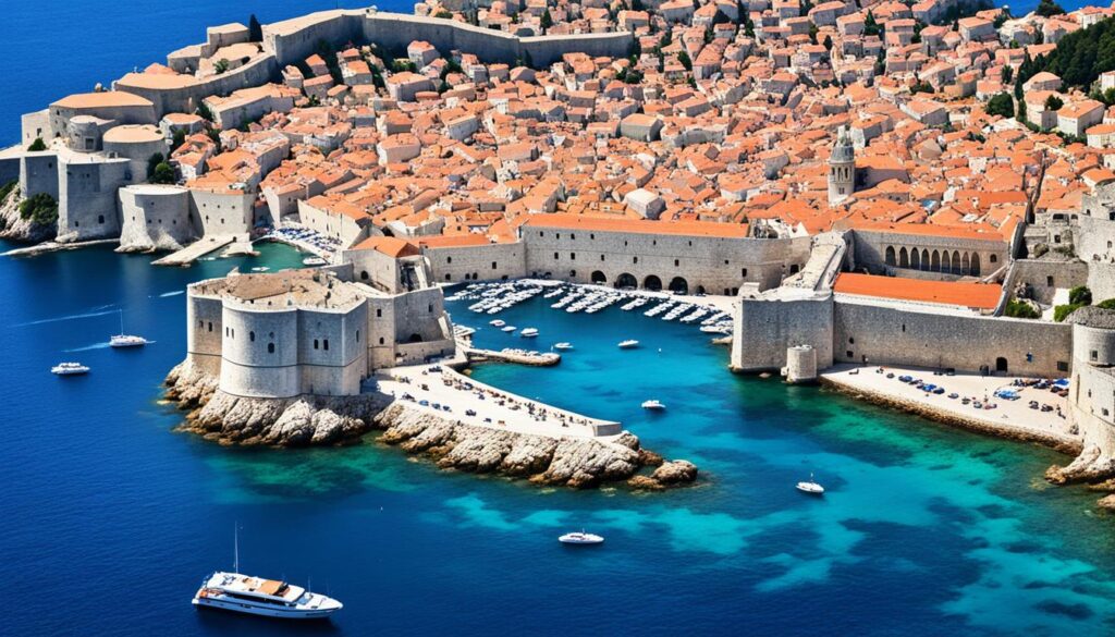 Dubrovnik city walls Dubrovnik city walls