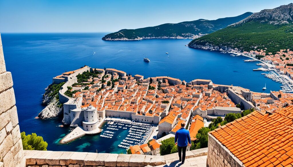 Dubrovnik city walls walk Dubrovnik city walls walk