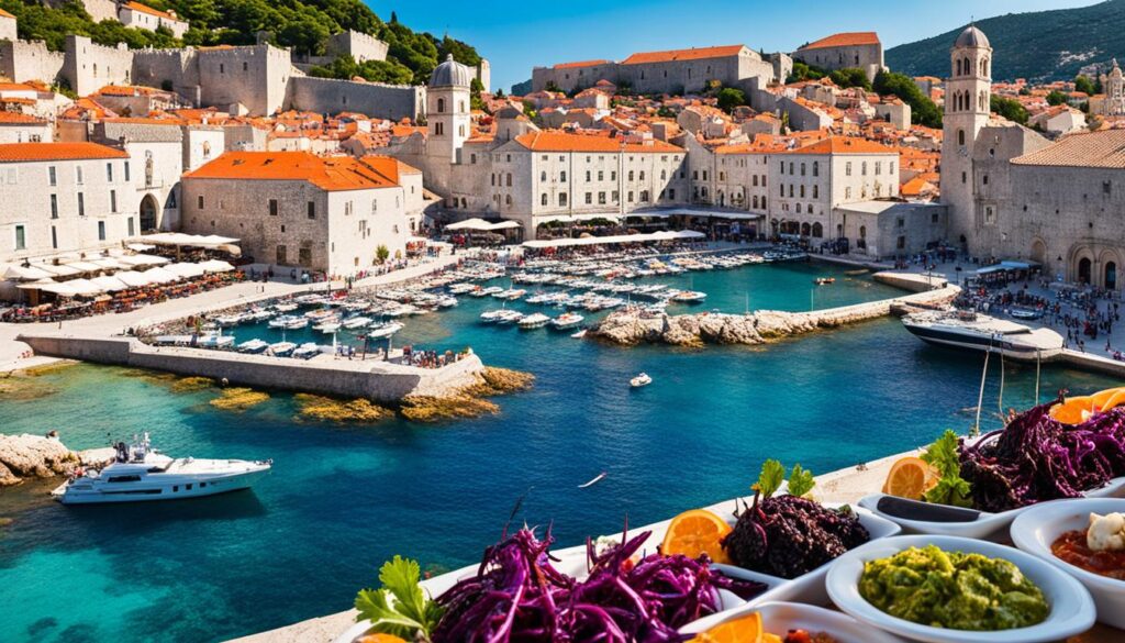Dubrovnik food scene Dubrovnik food scene