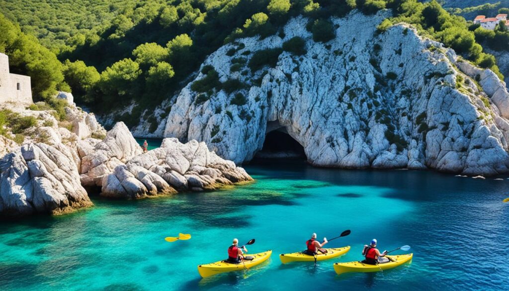 Dubrovnik kayak excursions Dubrovnik kayak excursions