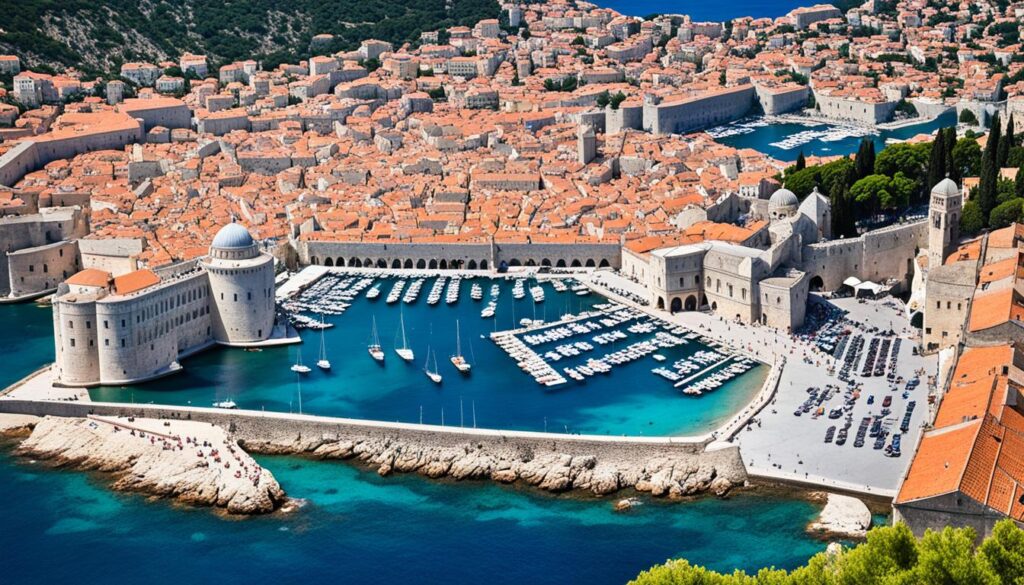 Dubrovnik landmarks Dubrovnik landmarks