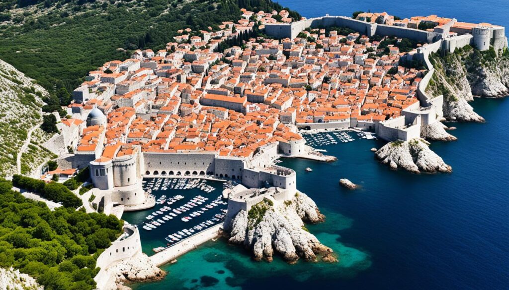 Dubrovnik landmarks Dubrovnik landmarks