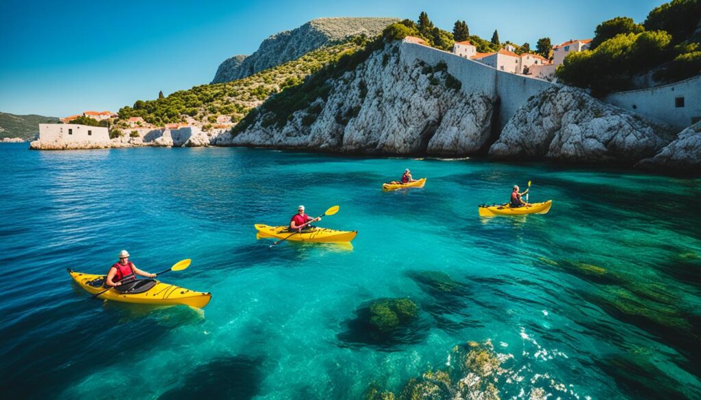 Dubrovnik sea kayaking Dubrovnik sea kayaking