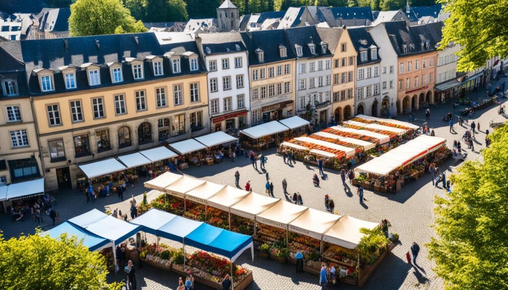 Echternach Market Square Echternach Market Square