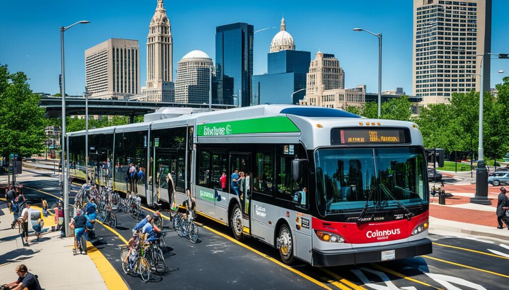 Efficient commuting in Columbus Efficient commuting in Columbus