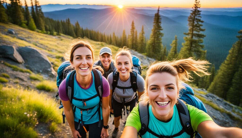 Embracing outdoor adventure Embracing outdoor adventure