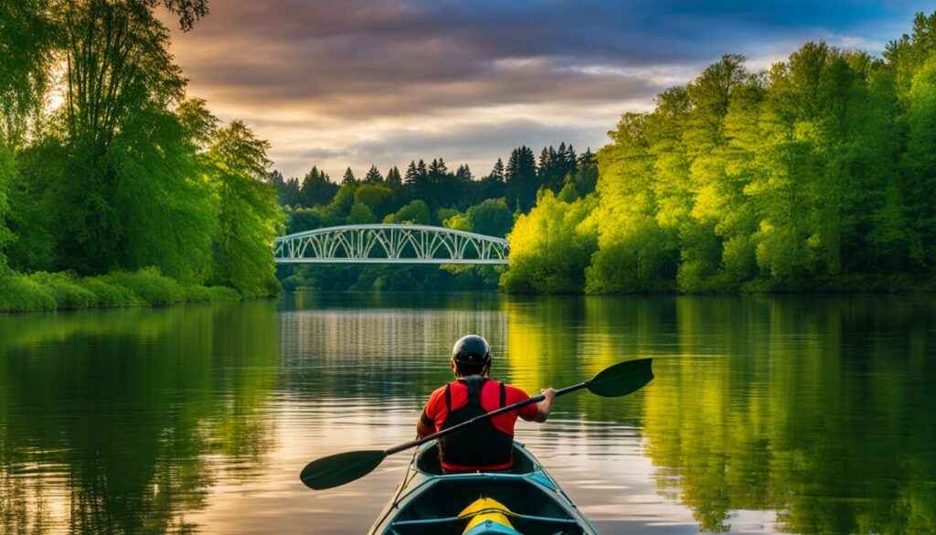 Exploring Salem rivers by kayak Exploring Salem rivers by kayak