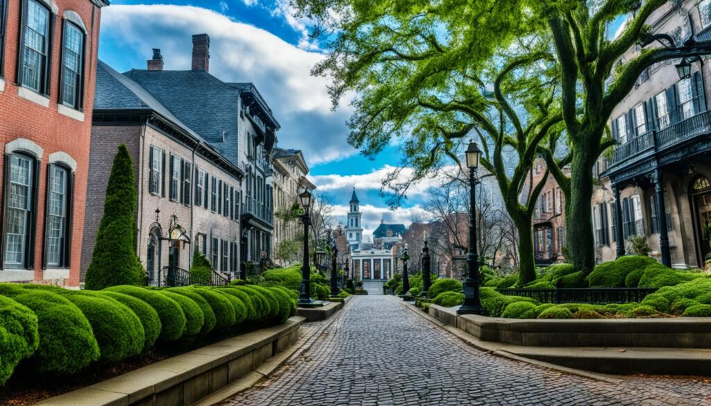 Exploring Savannah's historic district Exploring Savannah's historic district