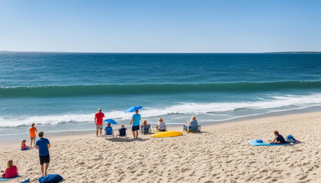 Family-friendly beach on Martha's Vineyard Family-friendly beach on Martha's Vineyard