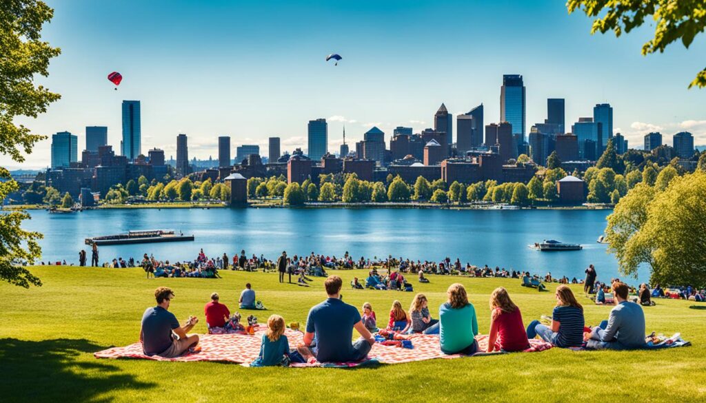 Gas Works Park picnic spots Gas Works Park picnic spots