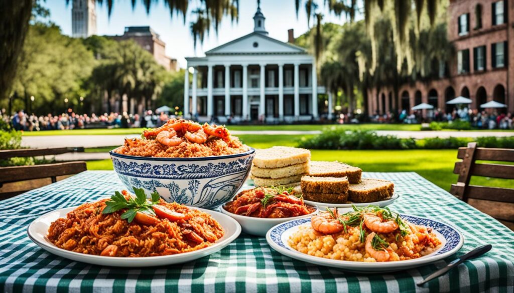 Gastronomic Delights around Savannah Squares Gastronomic Delights around Savannah Squares
