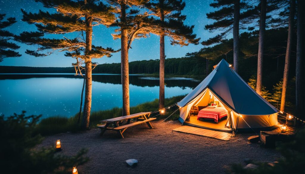 Glamping on Cape Cod