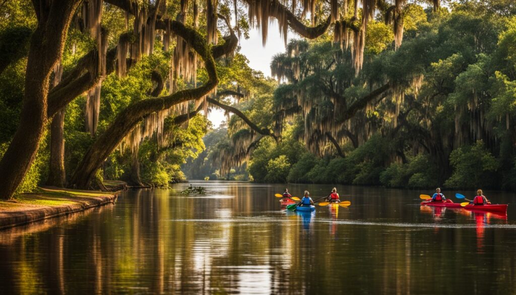 Guided kayak tours in Savannah Guided kayak tours in Savannah