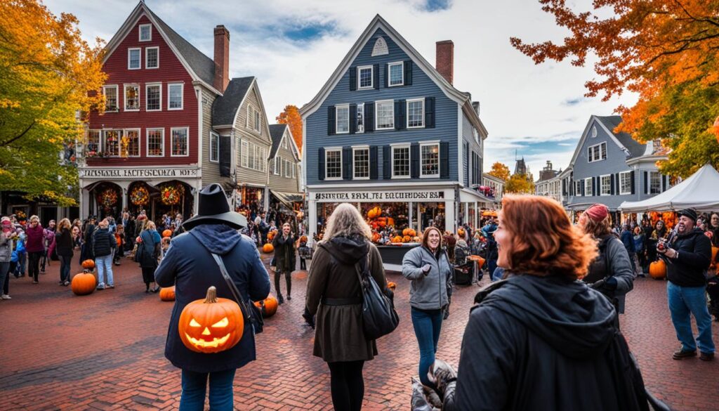 Halloween in Salem Halloween in Salem