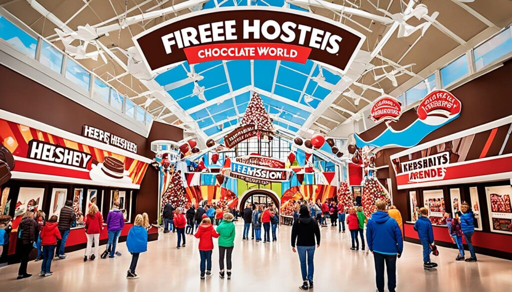 Hershey Chocolate World free admission Hershey Chocolate World free admission