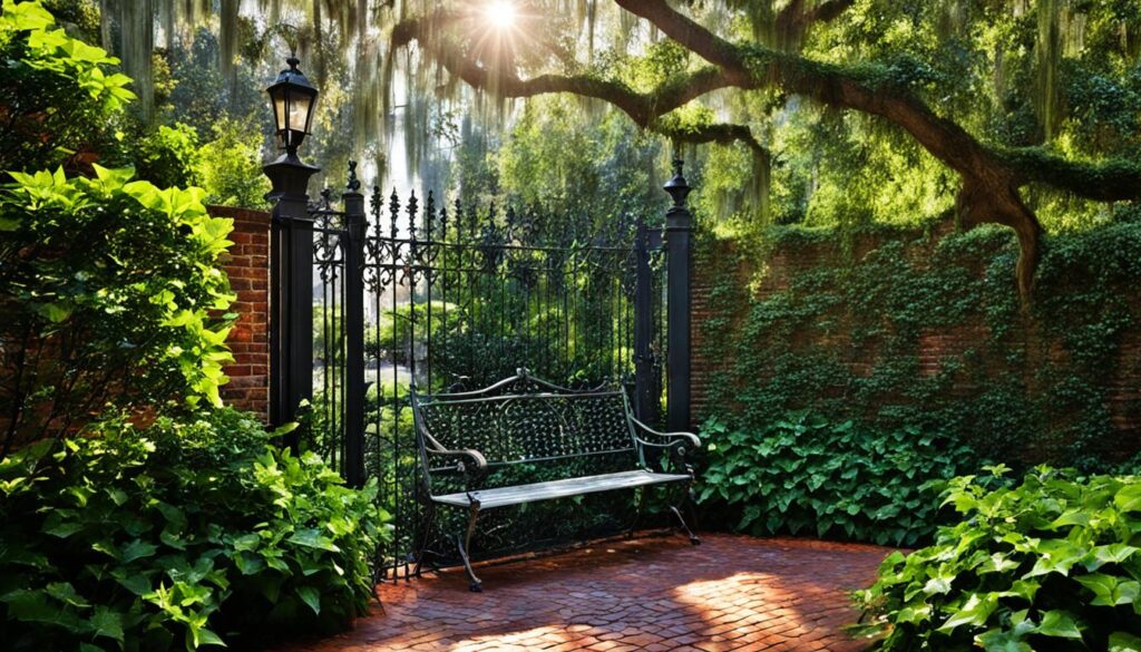 Hidden Courtyards in Savannah Hidden Courtyards in Savannah