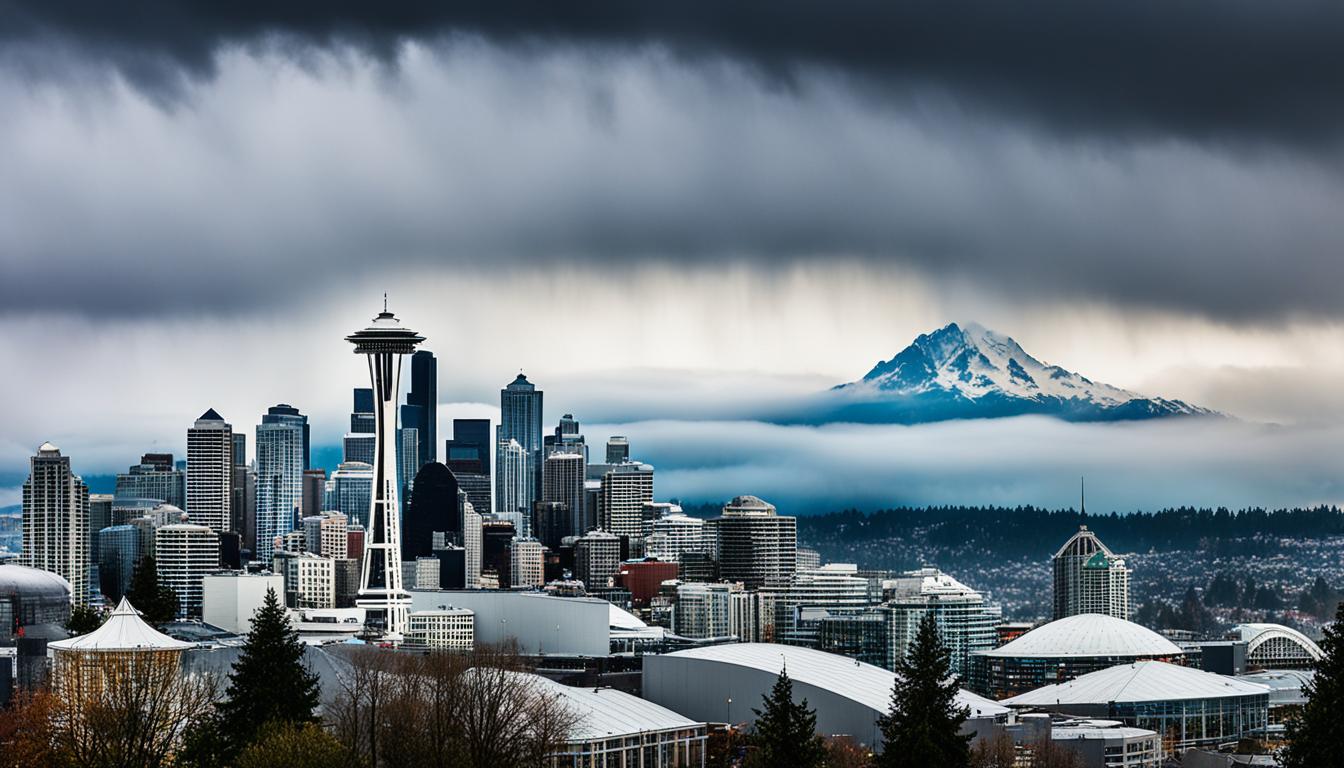 How is the weather in Seattle throughout the year?