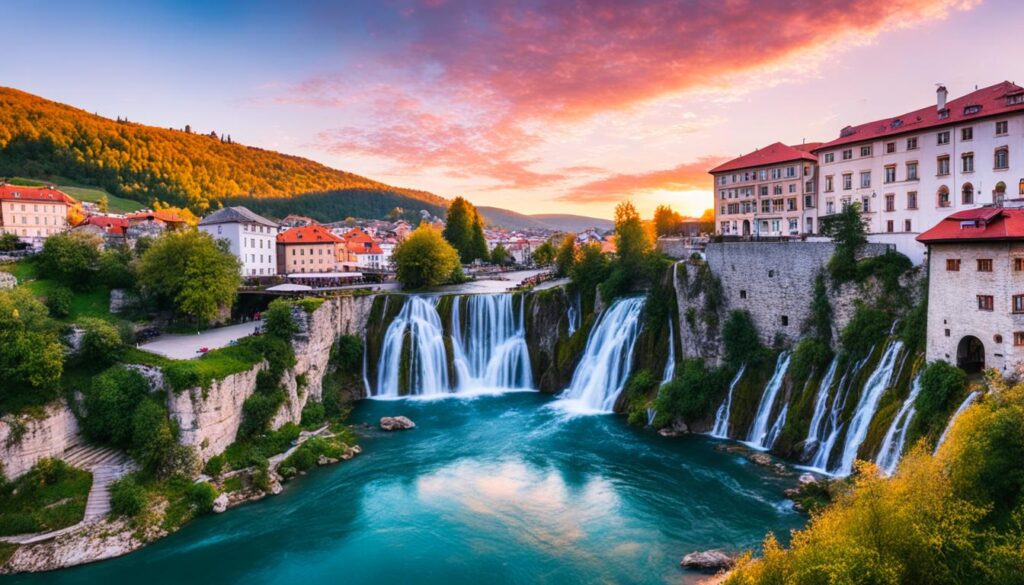 Jajce sightseeing Jajce sightseeing