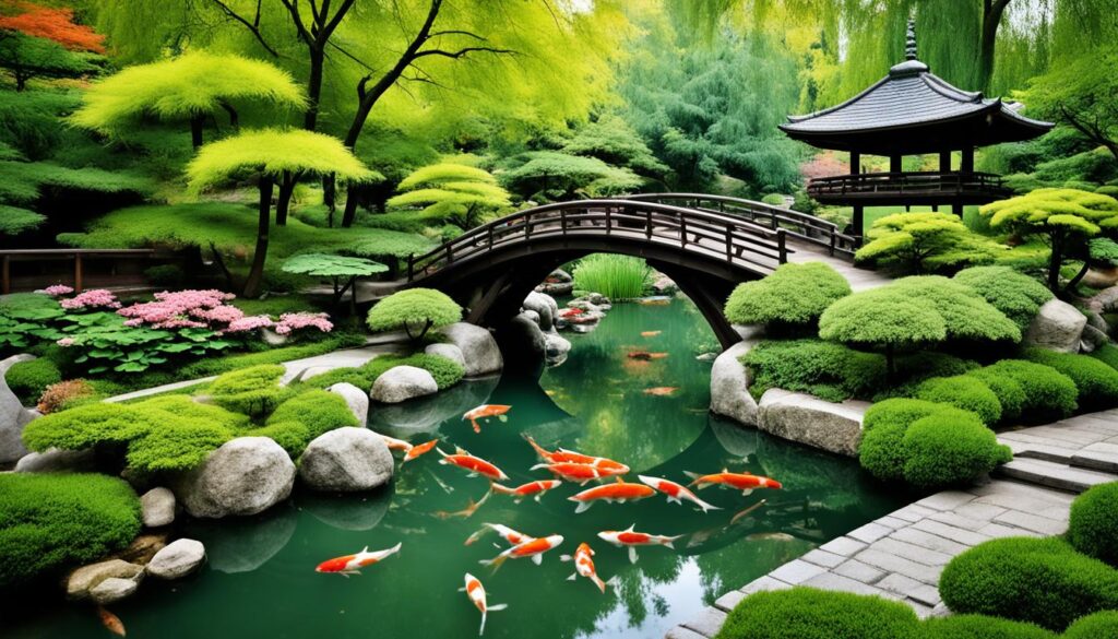 Japanese Garden in Bucharest Japanese Garden in Bucharest