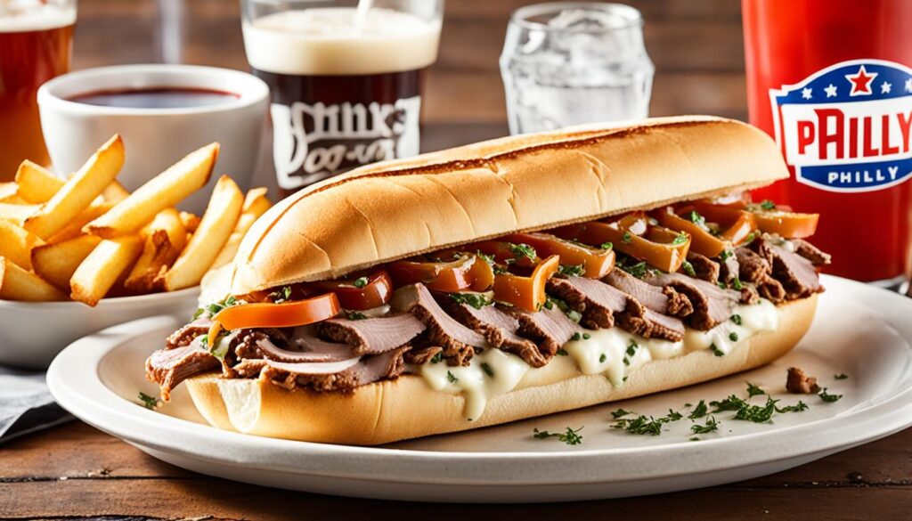 John's Roast Pork Cheesesteak John's Roast Pork Cheesesteak