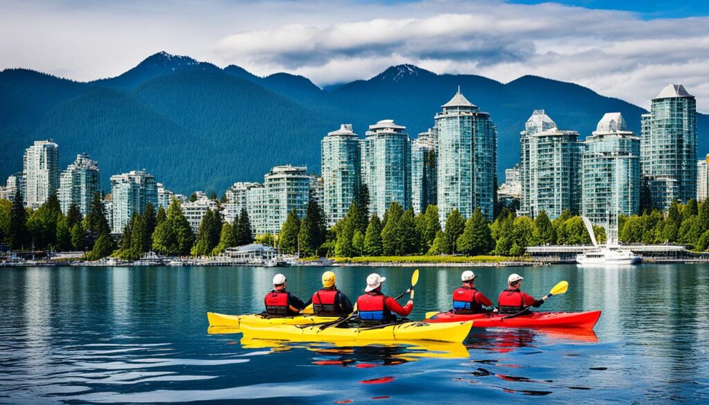 Kayaking in Vancouver Kayaking in Vancouver