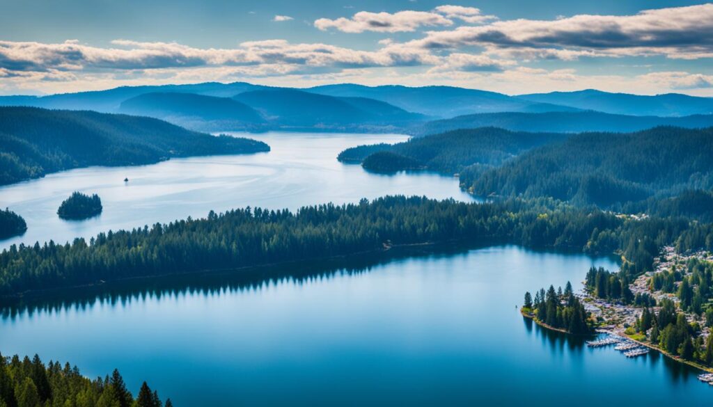 Lake Coeur d'Alene Lake Coeur d'Alene