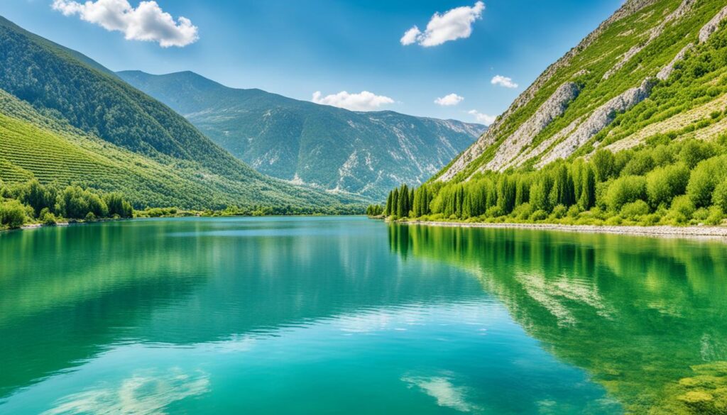 Lake Shkoder Lake Shkoder