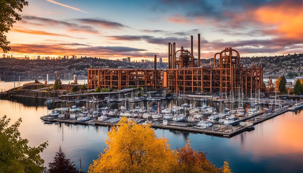 Lake Union and Gas Works Park Lake Union and Gas Works Park