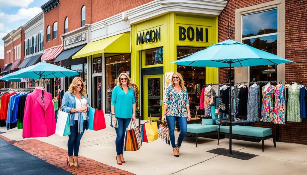Macon boutique scene Macon boutique scene