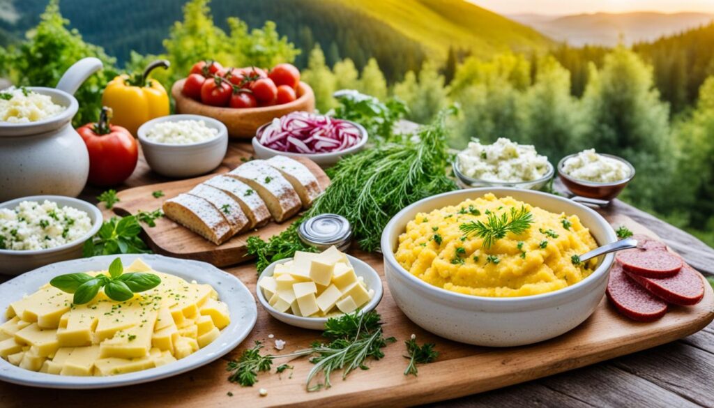 Mămăligă: Romanian Polenta Mămăligă: Romanian Polenta
