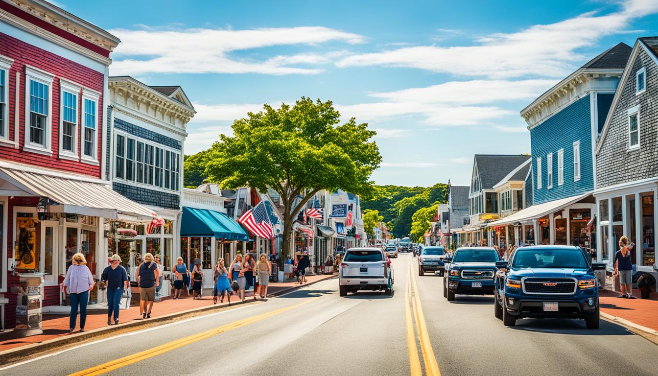 Martha's Vineyard downtown exploration