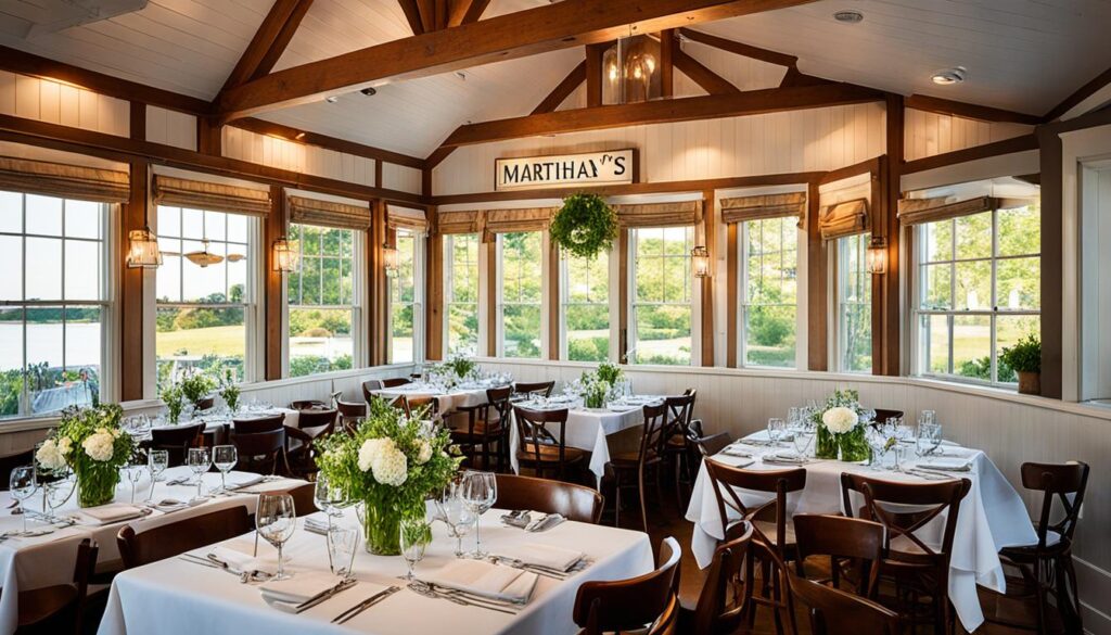 Martha's Vineyard restaurants Martha's Vineyard restaurants
