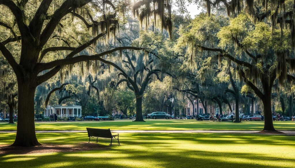 Mild weather in Savannah travel season Mild weather in Savannah travel season