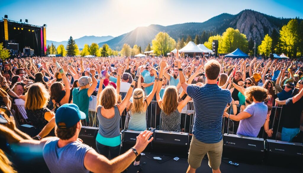 Music festivals in Boulder Music festivals in Boulder