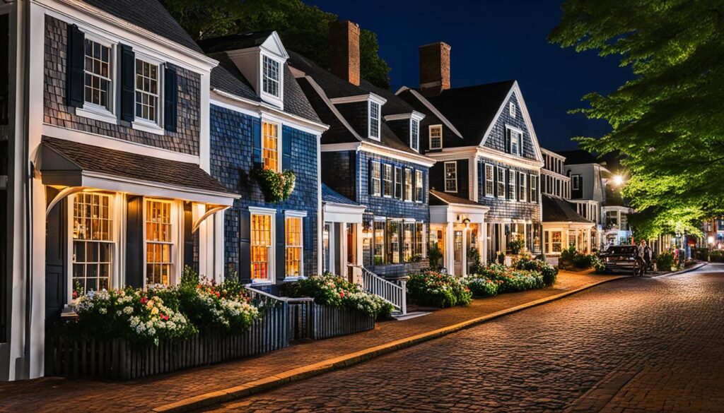 Nantucket Downtown after Dark Nantucket Downtown after Dark