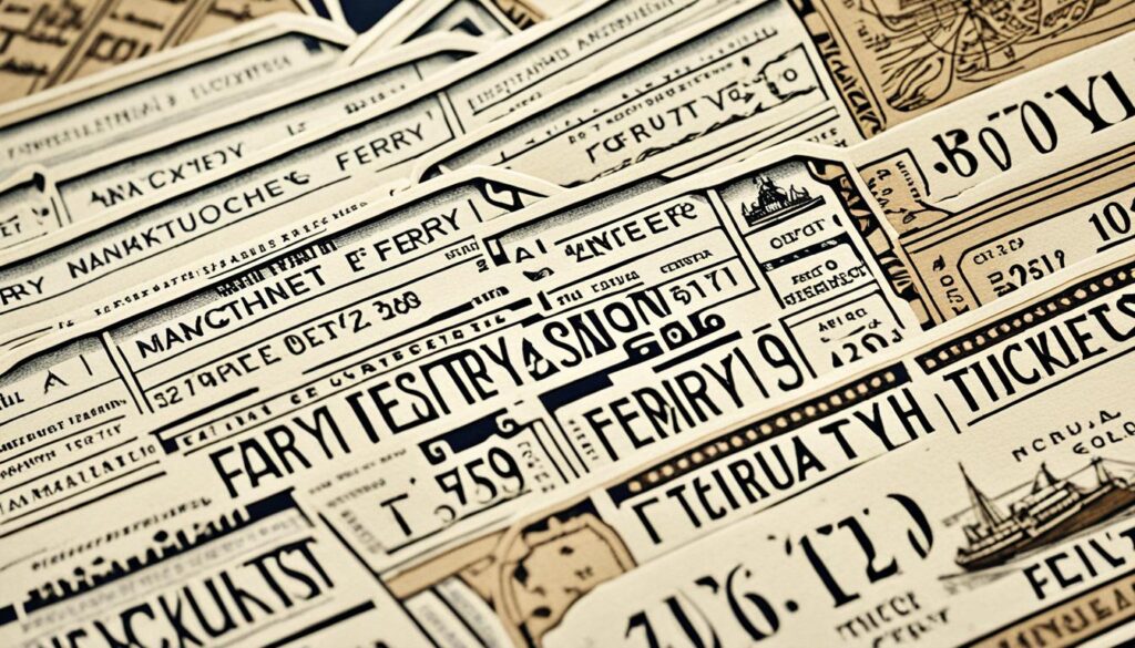 Nantucket ferry tickets Nantucket ferry tickets