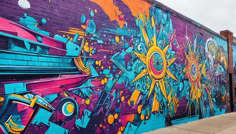 Neighborhood street art murals and walking tours