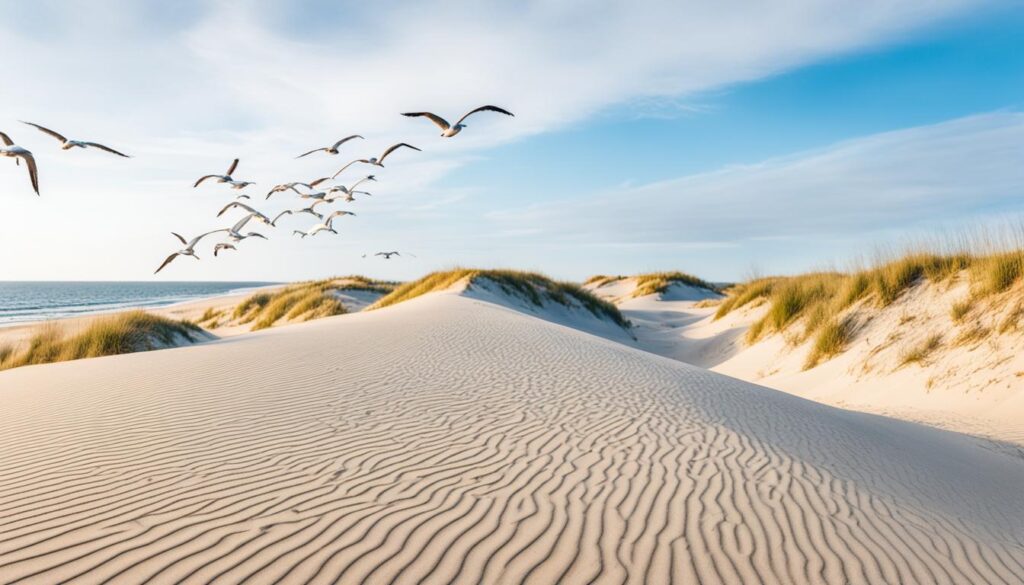 Nida sand dunes Nida sand dunes
