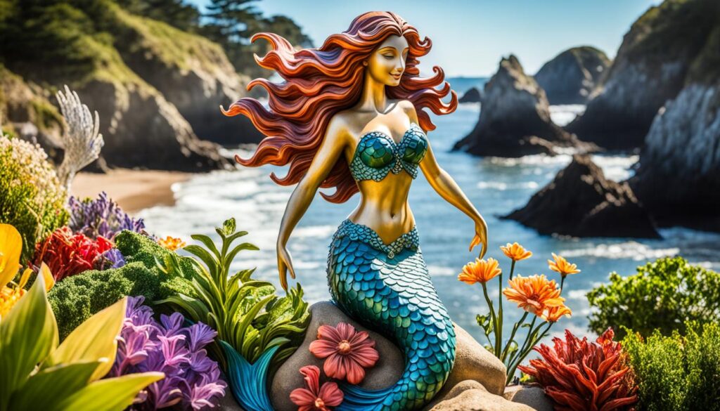 Norfolk mermaid art Norfolk mermaid art
