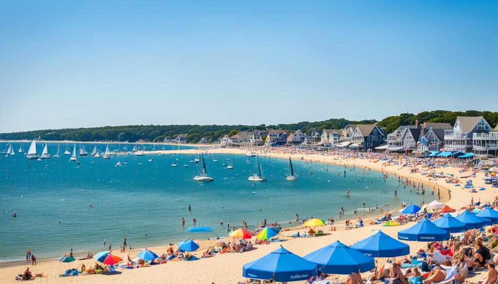Oak Bluffs Town Beach Martha's Vineyard Oak Bluffs Town Beach Martha's Vineyard