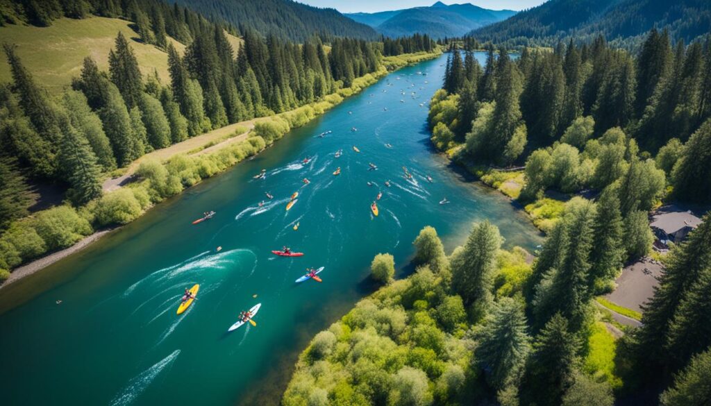 Outdoor water activities in Oregon Outdoor water activities in Oregon