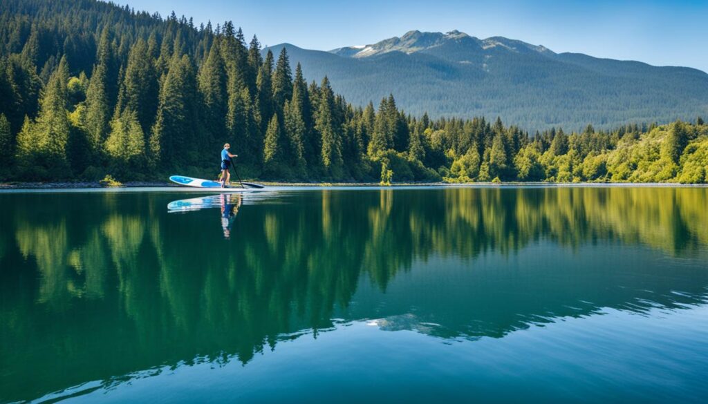 Paddleboarding in Vancouver Paddleboarding in Vancouver