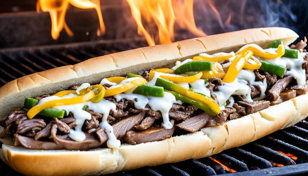 Philly Cheesesteak at Dalessandro's Steaks and Hoagies Philly Cheesesteak at Dalessandro's Steaks and Hoagies