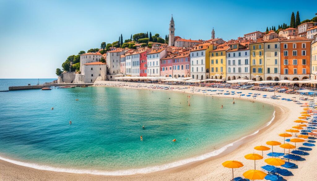 Piran Beach Piran Beach
