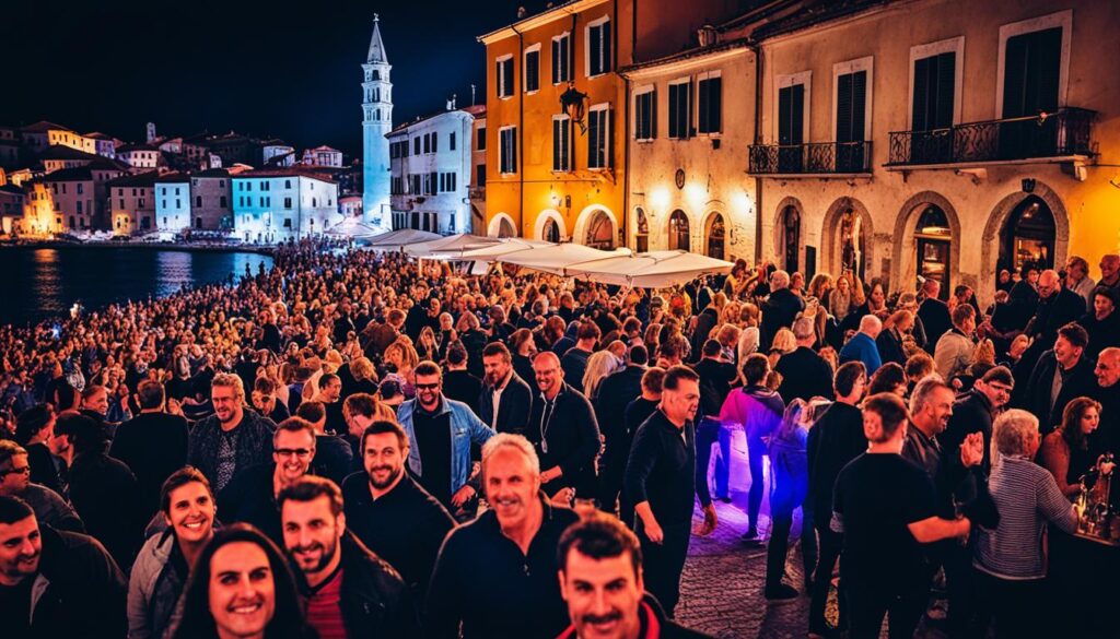 Piran nightlife Piran nightlife